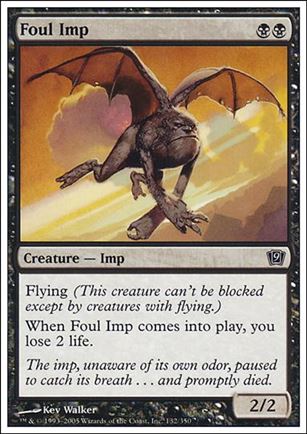 Magic the Gathering: 9th Edition (Base Set) card 132 Foul Imp