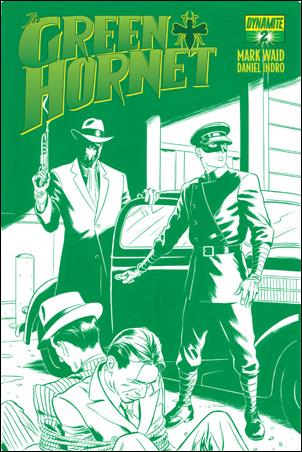 Green Hornet (2013) issue 2-E Paolo Rivera "Emerald Green Art" Cover 1/50