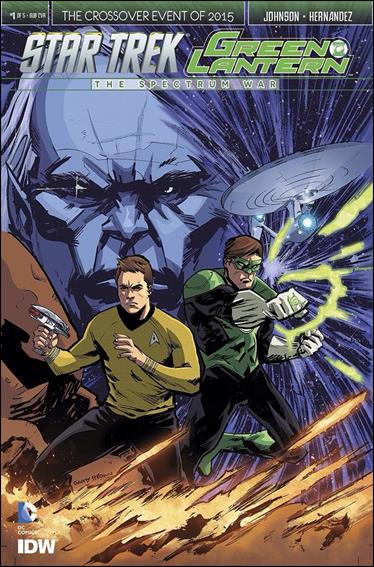 Star Trek/Green Lantern (2015) issue 1-D Garry Brown Subscription Cover