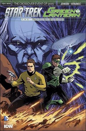 Star Trek/Green Lantern (2015) issue 1-D Garry Brown Subscription Cover