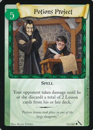 Harry Potter: Chamber of Secrets (Base Set) card 76 Potions Project