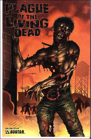Plague of the Living Dead issue 6-B Gore Cover