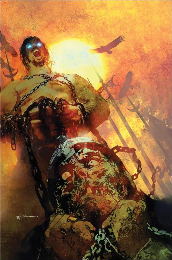 BRZRKR: The Lost Book of B issue 1-G Bill Sienkiewicz Virgin 1:50 Cover
