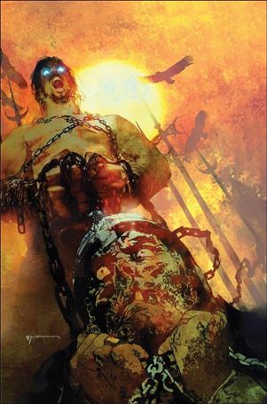 BRZRKR: The Lost Book of B issue 1-G Bill Sienkiewicz Virgin 1:50 Cover