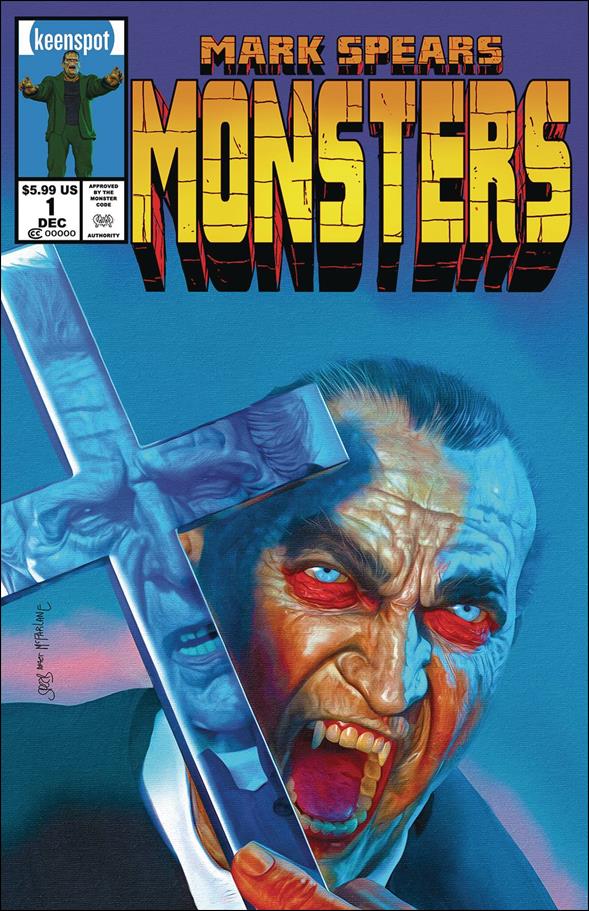 Mark Spears Monsters issue 1-D Mark Spears Incredible Hulk #340 Homage Cover