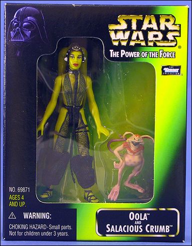 Star Wars: The Power of the Force 2 3 3/4" Exclusive Figures figure 6 Oola and Salacious Crumb