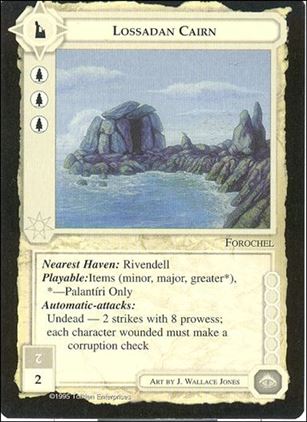 Middle-Earth: The Wizards (Base Set) card 254 Lossadan Cairn