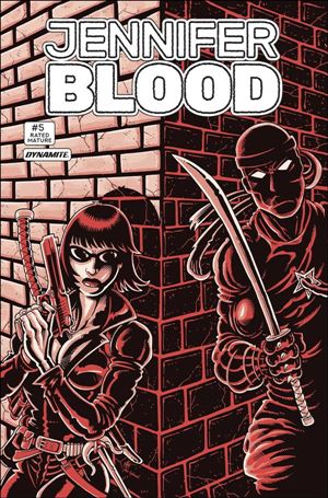 Jennifer Blood (2021) issue 5-F Ken Haeser Cover
