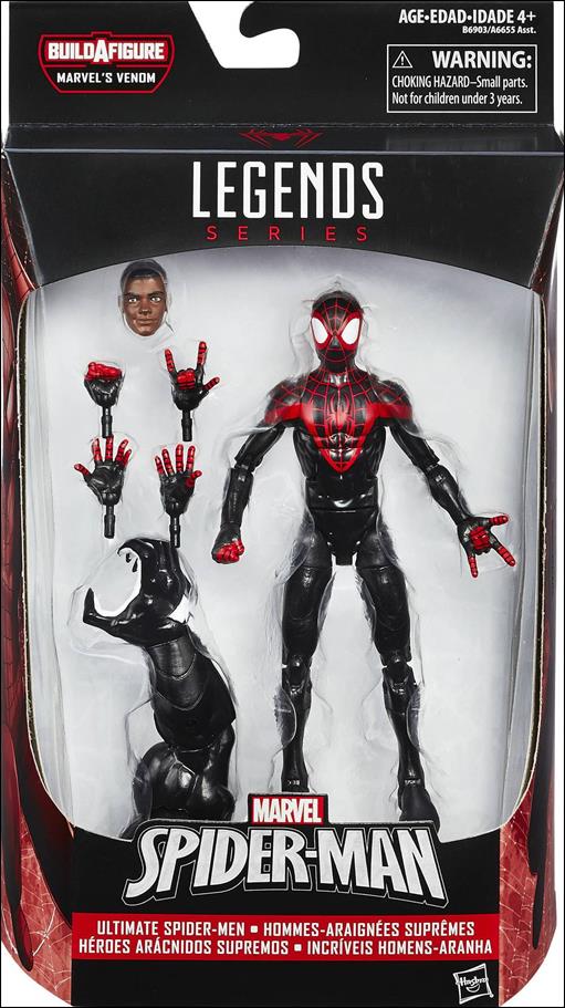 Marvel Legends Series: Spider-Man (Venom Series)  figure 3 Ultimate Spider-Men (Miles Morales)