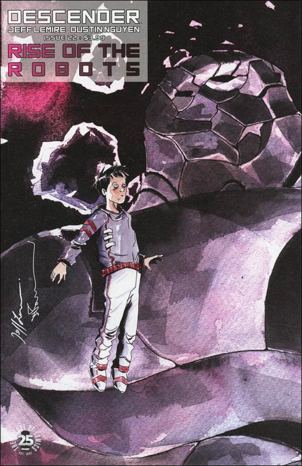 Descender issue 22-B Jeff Lemire Cover