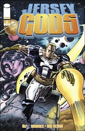 Jersey Gods issue 3-B Dan McDaid Cover