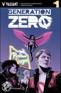 Generation Zero issue 1-H Rose City Comic Con Cover