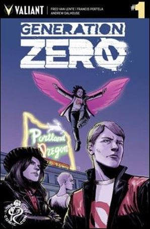 Generation Zero issue 1-H Rose City Comic Con Cover