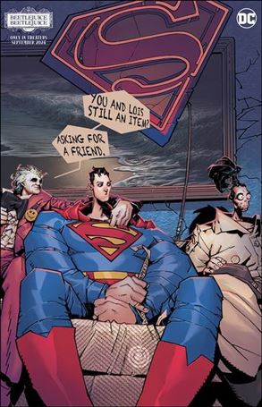 Superman (2023) issue 17-H Chris Bachalo Beetlejuice Cardstock Cover