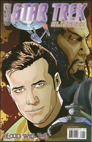 Star Trek: Klingons: Blood Will Tell issue 1 David Messina Cover
