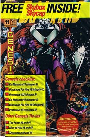 Ex-Mutants (1992) issue 11 Polybagged with Skycap