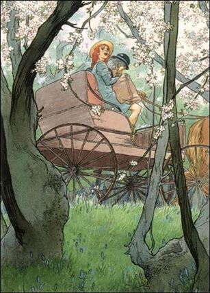 Charles Vess (Base Set) card 58 Anne and the Avenue of Delight #1
