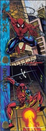 Marvel Universe: Series 5 (Promo) card 2 2-Card Panel Tear Out