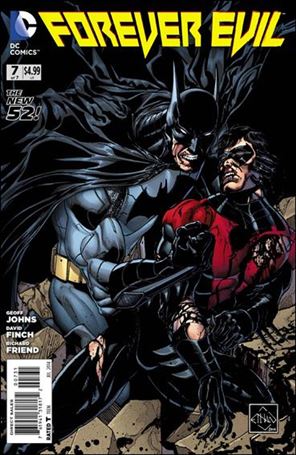Forever Evil issue 7-E Ethan Van Sciver 1:25 Batman & Nightwing Cover