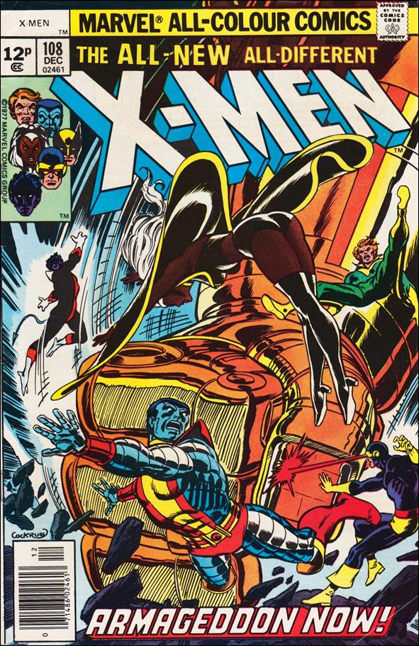 X-Men (1963) issue 108-B UK Price Cover