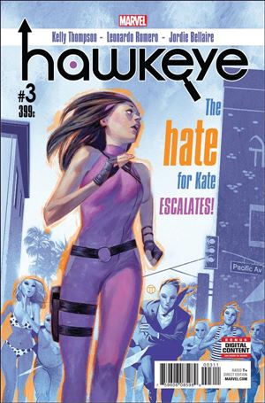 Hawkeye (2017) issue 3 Julian Totino Tedesco Cover