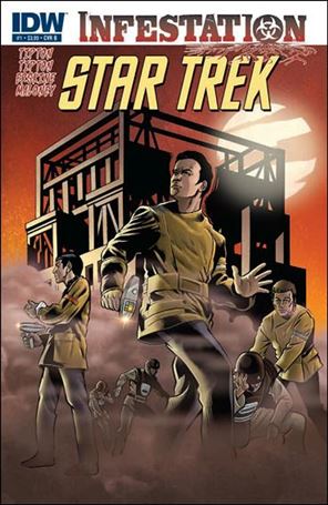 Star Trek: Infestation issue 1-B Casey Maloney Cover