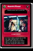 Star Wars: Hoth Limited (Base Set) card 31 Responsibility Of Command