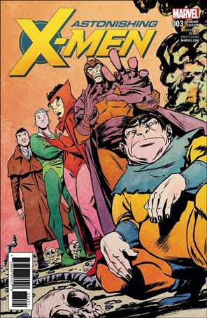 Astonishing X-Men (2017) issue 3-D Sanford Greene 1:25 Cover