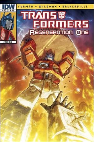 Transformers: Regeneration One issue 85 Andrew Wildman Cover
