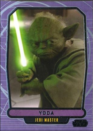 Star Wars Galactic Files (Base Set) card 37 Yoda Jedi Master