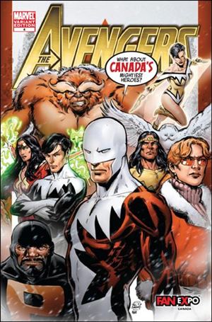 Avengers (2010) issue 4-D Phil Jimenez Fan Expo Canada Cover