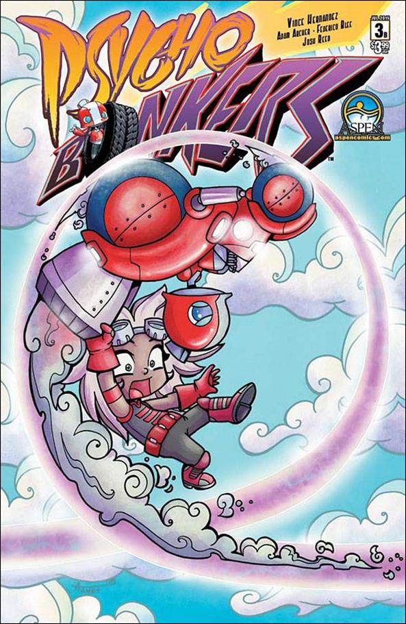 Psycho Bonkers issue 3-B Agnes Garbowska Cover