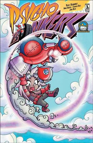 Psycho Bonkers issue 3-B Agnes Garbowska Cover