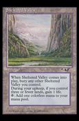 Magic the Gathering: Alliances (Base Set) card 142 Sheltered Valley