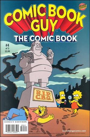 Bongo Comics Presents Comic Book Guy: The Comic Book issue 4