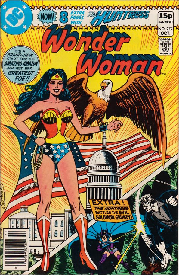 Wonder Woman (1942) issue 272-B UK Price Cover
