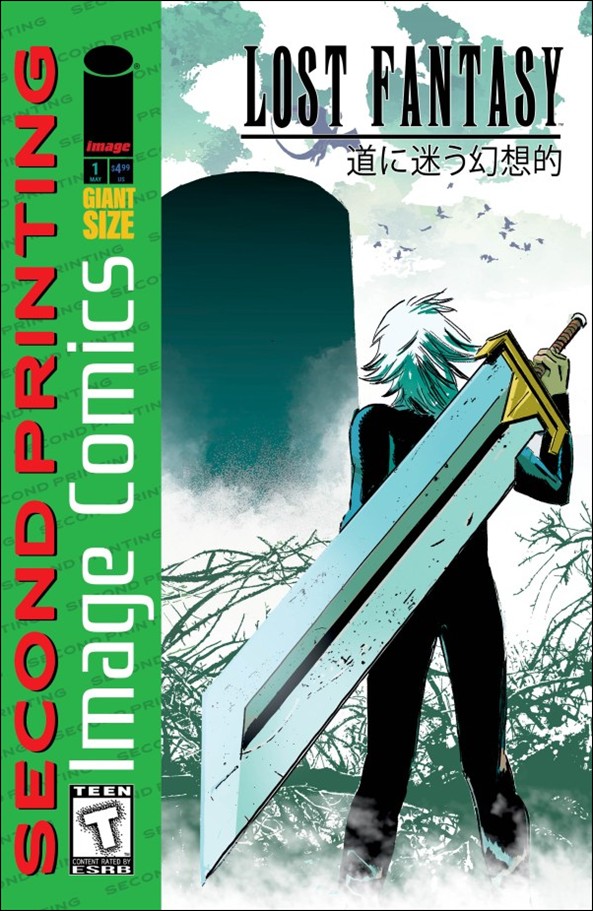 Lost Fantasy issue 1-G Alex Diotto Homage Cover (Second Printing)