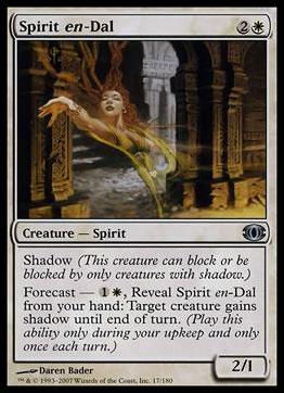Magic the Gathering: Future Sight (Base Set) card 17 Spirit en-Dal