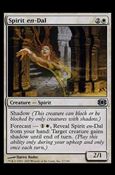 Magic the Gathering: Future Sight (Base Set) card 17 Spirit en-Dal