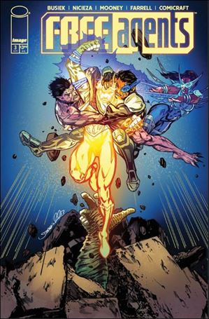 Free Agents (2024) issue 3 Stephen Mooney Cover