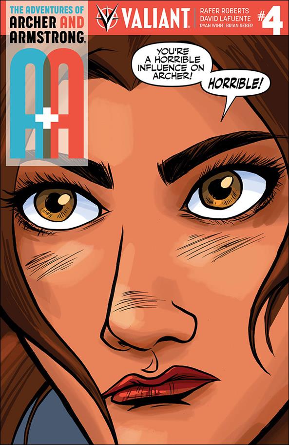 A&A: The Adventures of Archer & Armstrong issue 4-C Monica Gallagher Cover