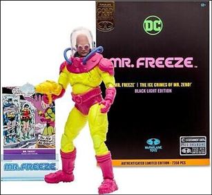 McFarlane DC Multiverse (Gold Label) issue Nn93 Mr. Freeze-Ice Crimes of Mr. Zero (Black Light)
