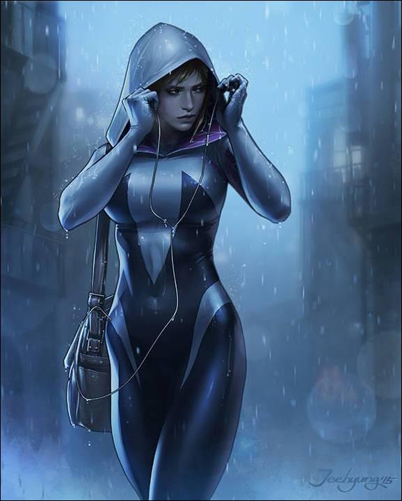 Spider-Gwen: Ghost Spider issue 1-H Jee-Hyung Lee 1:100 Cover