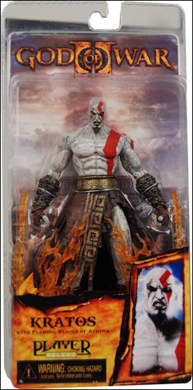 God of War II figure 3 Kratos w/ Flaming Chains