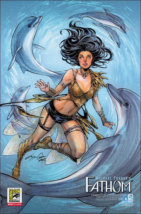 Michael Turner's Fathom (2018) issue 1-G Siya Oum San Diego Comic Con 2018 Cover 1/200