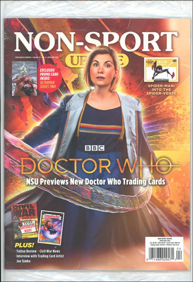 Non-Sport Update (2022) issue 2 Polybagged with Promo Cards