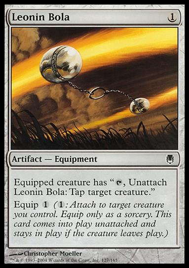 Magic the Gathering: Darksteel (Base Set) card 127 Leonin Bola