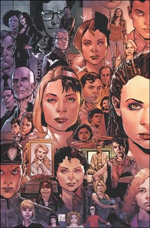 Orphan Black issue 2-C Phil Jimenez 1:10 Left Side Cover