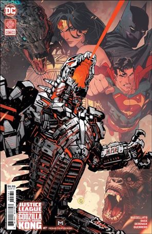 Justice League vs. Godzilla vs. Kong issue 7-C Dan Mora Cardstock Cover