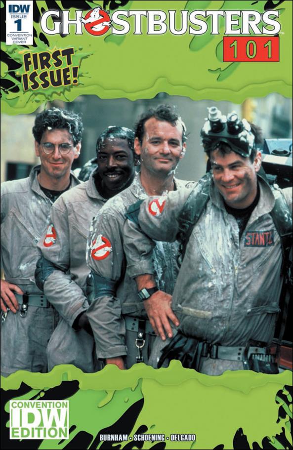 Ghostbusters 101 issue 1-E IDW Convention Wraparound Photo Cover